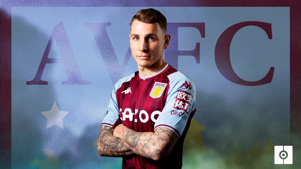 El jugador de 28 años vestirá el dorsal número 27 en el Aston Villa. BeSoccer