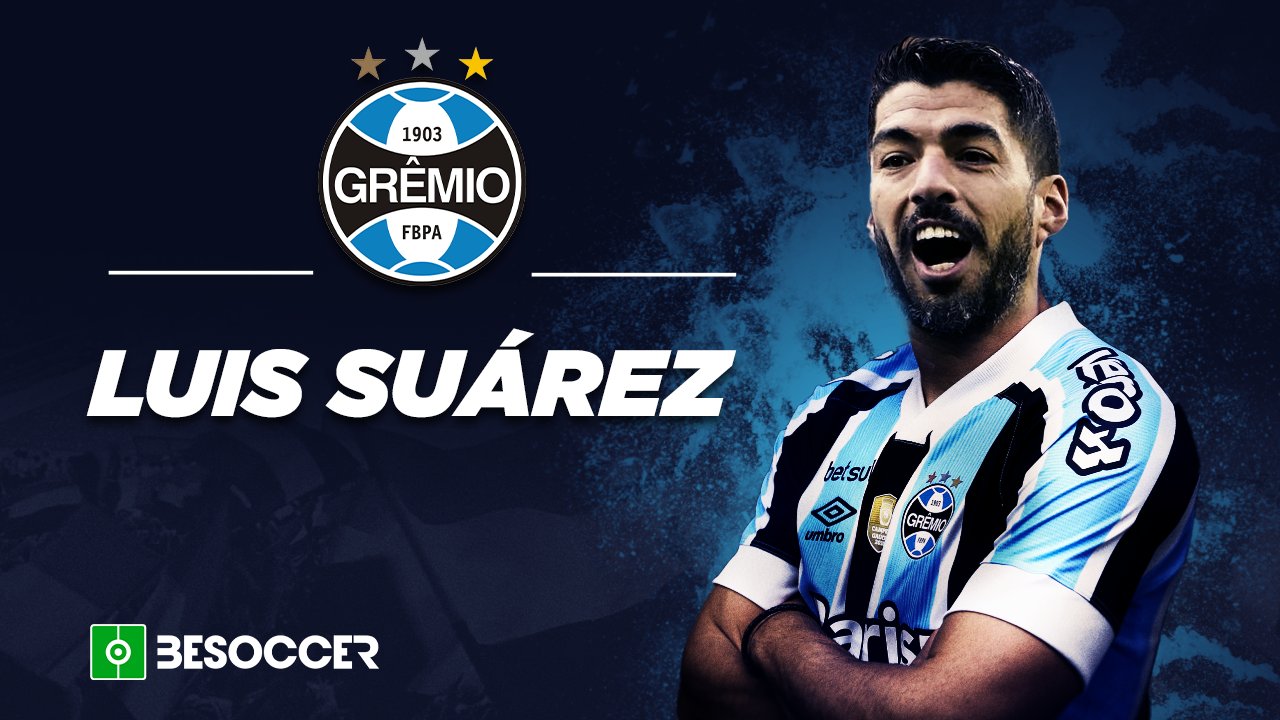 OFICIAL Luis Suárez, nuevo jugador de Gremio