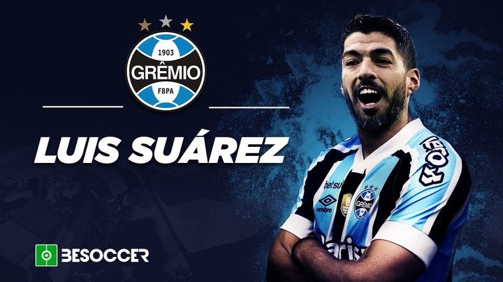 Suárez é o novo reforço do Grêmio. BeSoccer