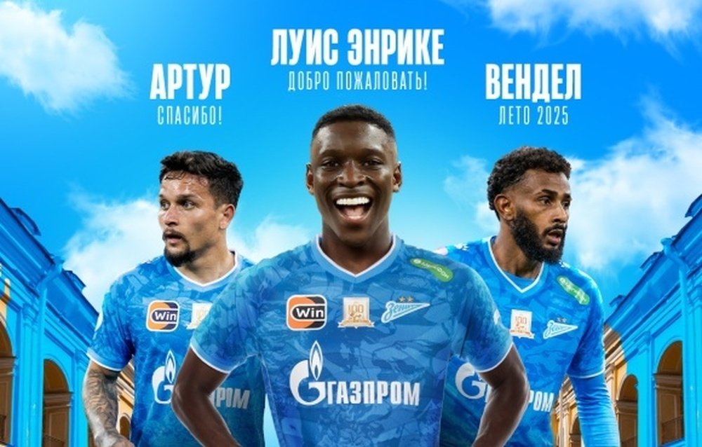 Luiz Henrique is Zenit's new player. Zenit