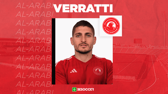 Le milieu de terrain italien Marco Verratti quitte officiellement le Paris Saint-Germain après onze saisons sous le maillot bleu et rouge. Il s'engage en faveur d'Al-Arabi au Qatar.
