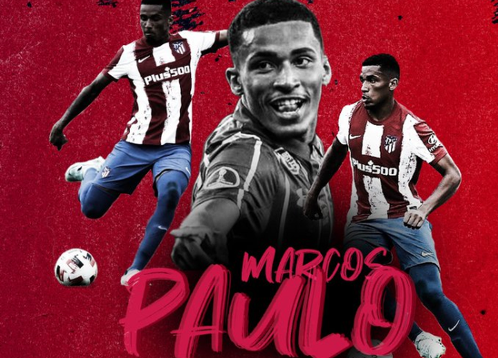 Marcos Paulo, cedido por el Atlético al Mirandés