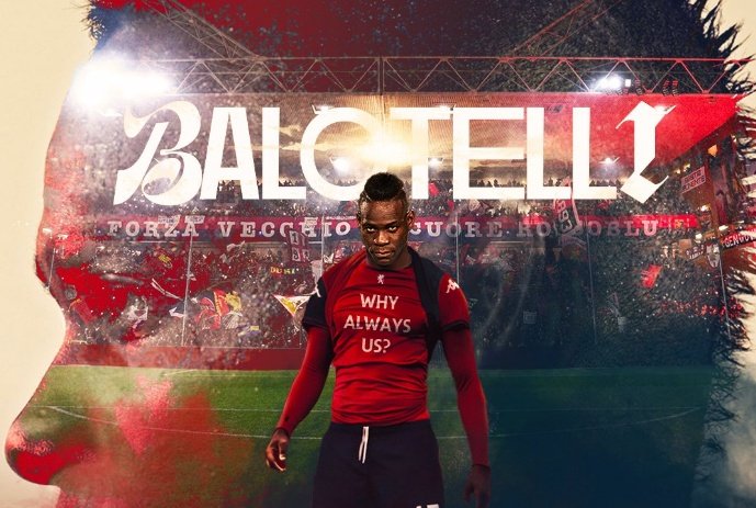 Balotelli vuelve a la Serie A de la mano del Genoa. GenoaCFC