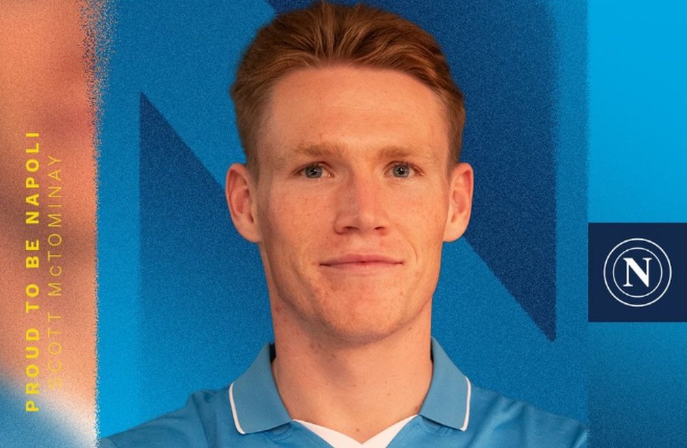 McTominay abandona el United y firma por el Nápoles. SSCNapoli