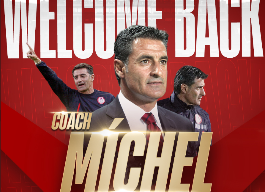 Míchel Sonó Y Míchel Firmó Ya Es Nuevo Entrenador De Olympiacos