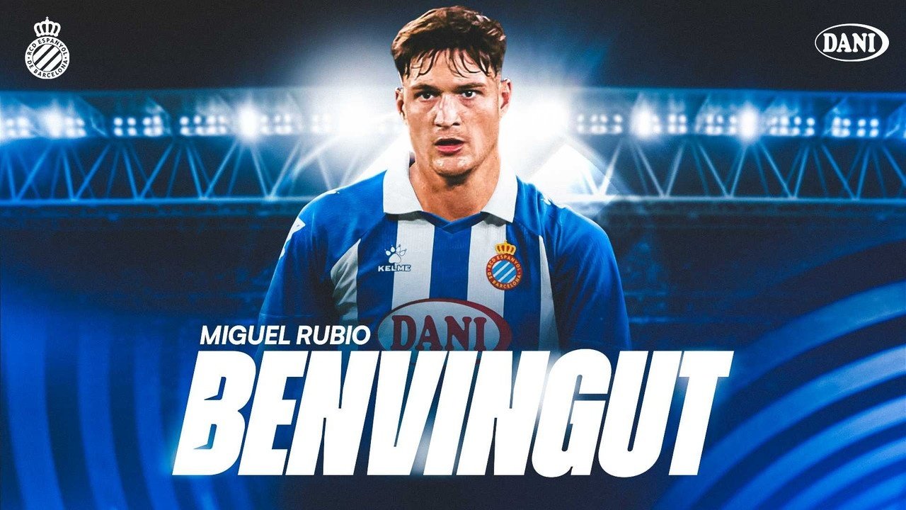 El Espanyol firma a Miguel Rubio hasta 2028. RCDEspanyol