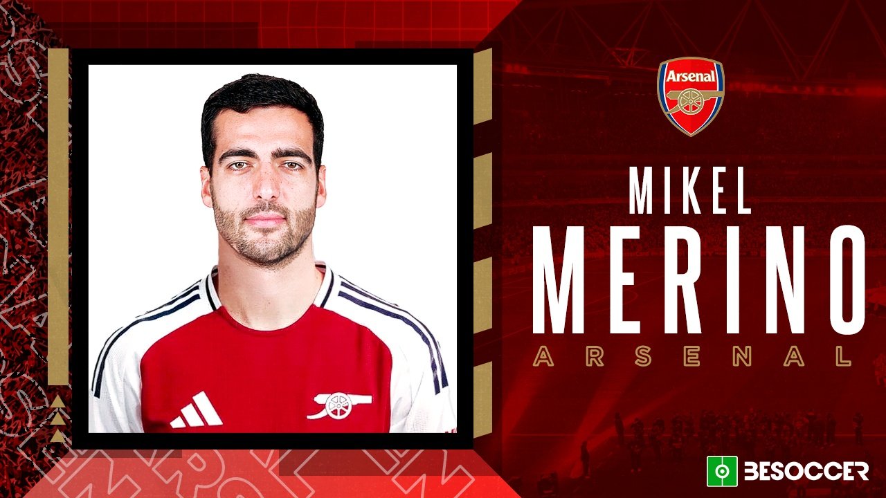 Mikel Merino, nuevo jugador del Arsenal. BeSoccer