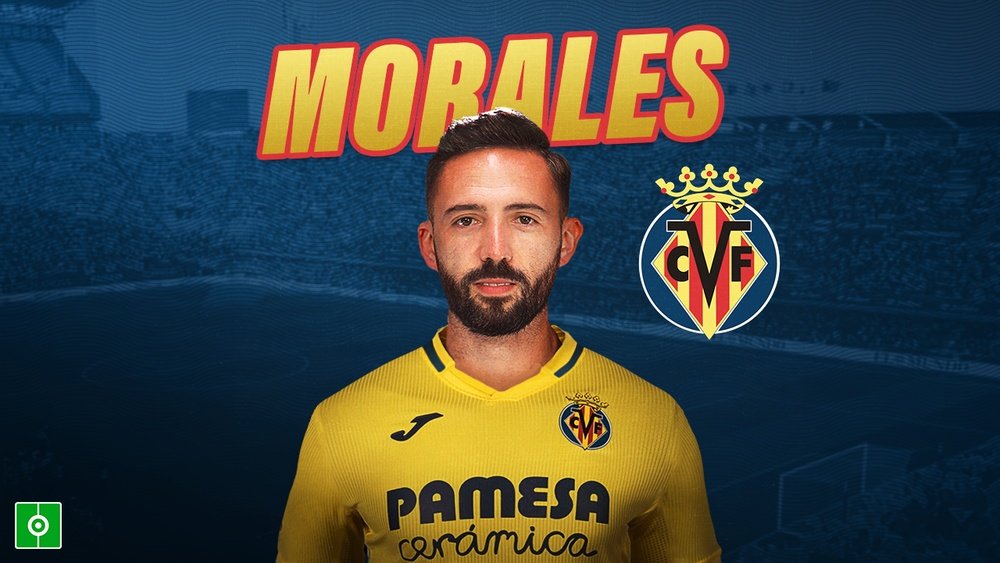 Villarreal a annoncé le recrutement de José Luis Morales. BeSoccer