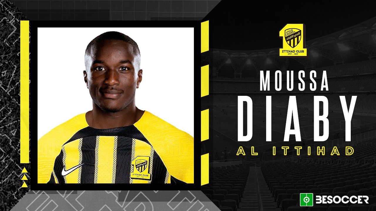 Diaby will sign a five-season contract with Al-Ittihad. BeSoccer