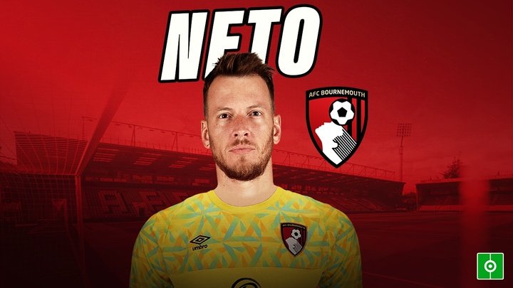 El Bournemouth ha anunciado la incorporación de Neto. BeSoccer