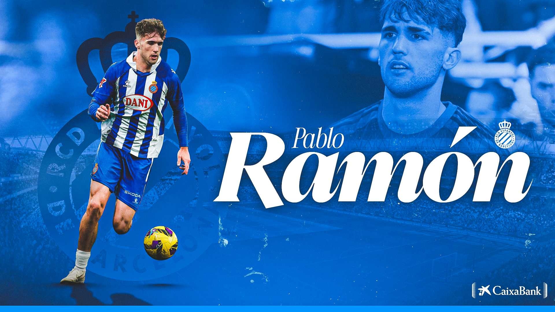 Pablo Ramón llega desde el Castilla para ser el primer fichaje invernal del Espanyol. RCDEspanyol