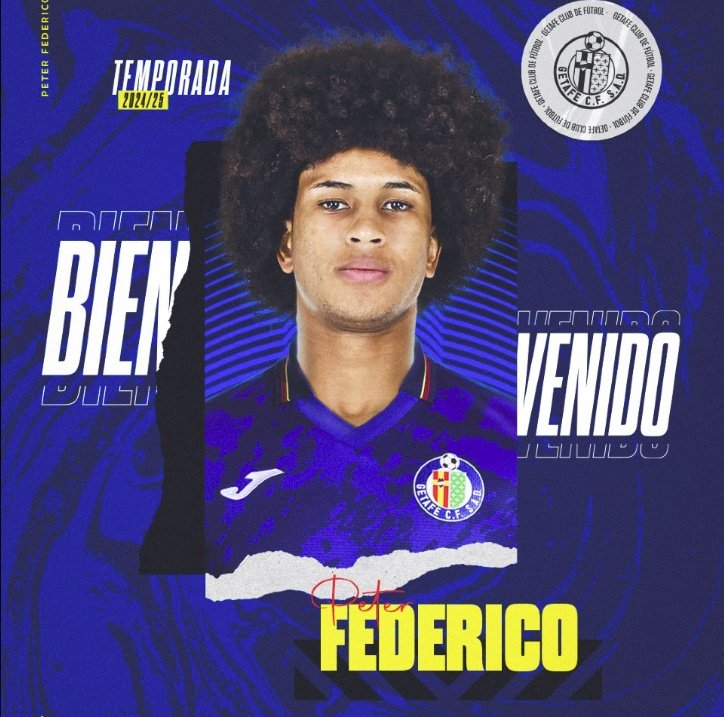 Peter Federico will be committed to Getafe until 30th June 2028. GetafeFC
