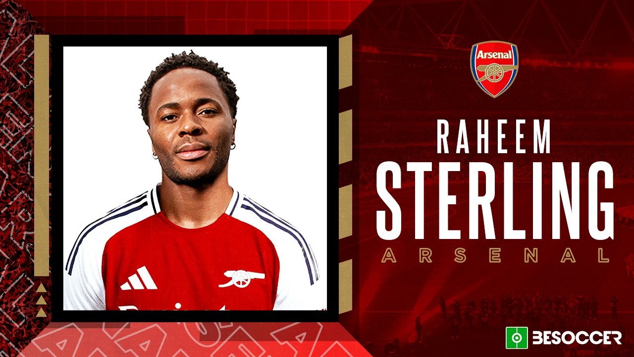 Raheem Sterling joined Arteta's Gunners. BeSoccer