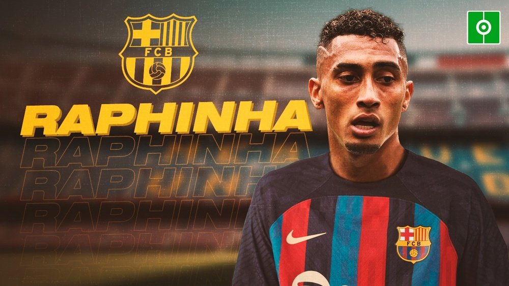 Raphinha ya es nuevo jugador del Barça. BeSoccer