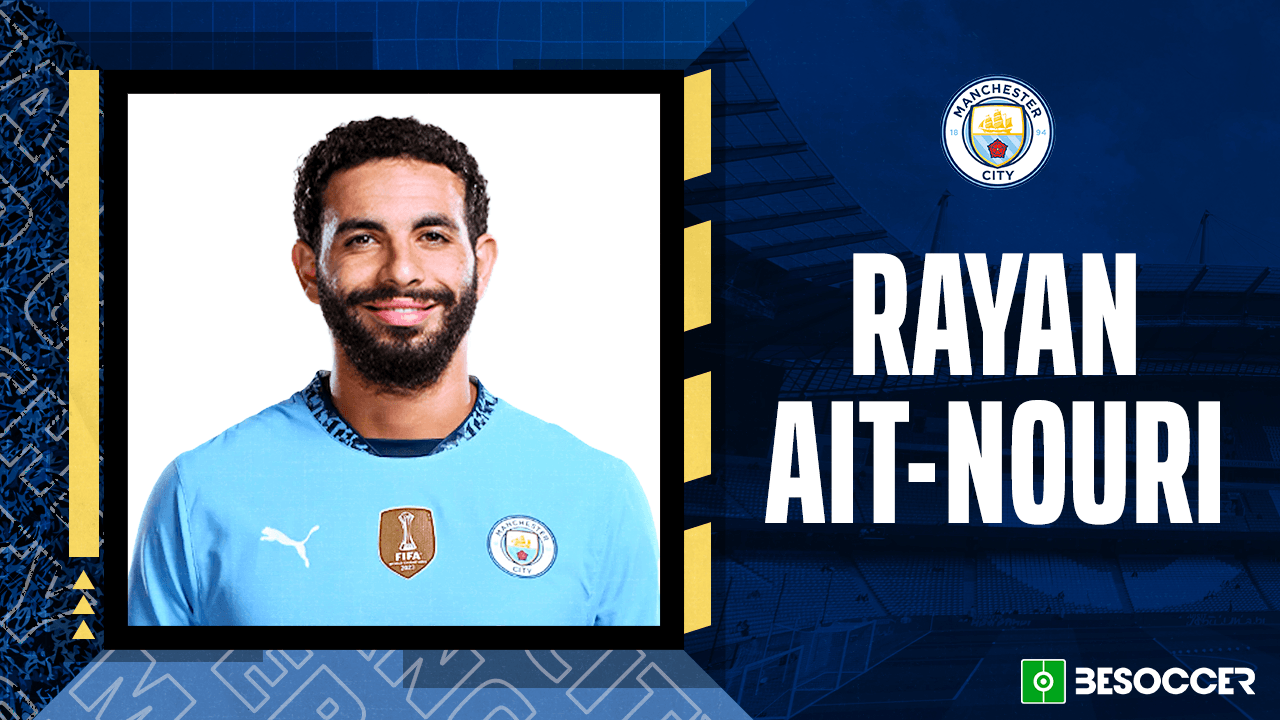 Manchester City renforce sa défense. Le latéral algérien Rayan Aït-Nouri rejoint les 'Sky Blues' pour 40 M€.
