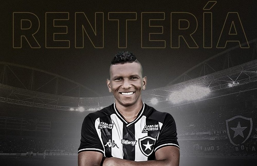 Rentería jugará en Botafogo. Botafogo