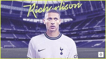 Richarlison, nuevo jugador del Tottenham. BeSoccer