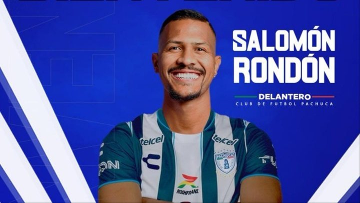Rondón se lleva sus goles a Pachuca