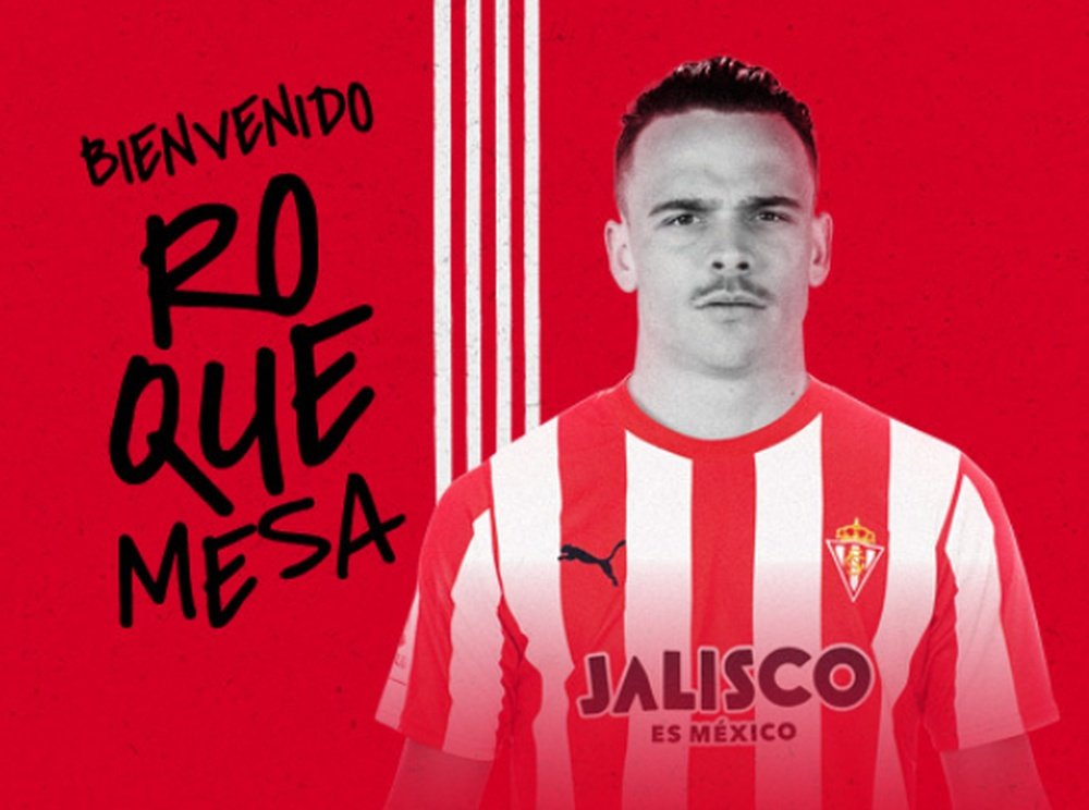 Roque Mesa, nuevo jugador del Real Sporting. RealSporting
