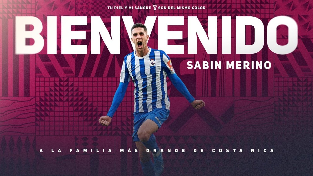 Fichaje sorprendente para cerrar el 2024 en Costa Rica. Deportivo Saprissa, uno de los conjuntos más destacados del país, anunció la incorporación del delantero español Sabin Merino.