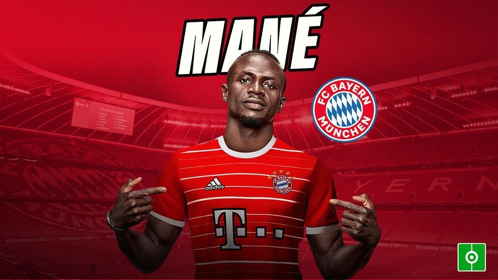 Sadio Mane has signed for Bayern Munich. BeSoccer