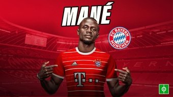 Sadio Mané signe au Bayern Munich. BeSoccer