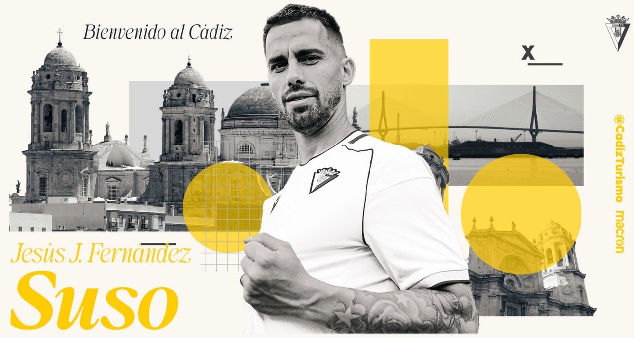 Suso ya es del Cádiz: firma por 4 años. CádizCF