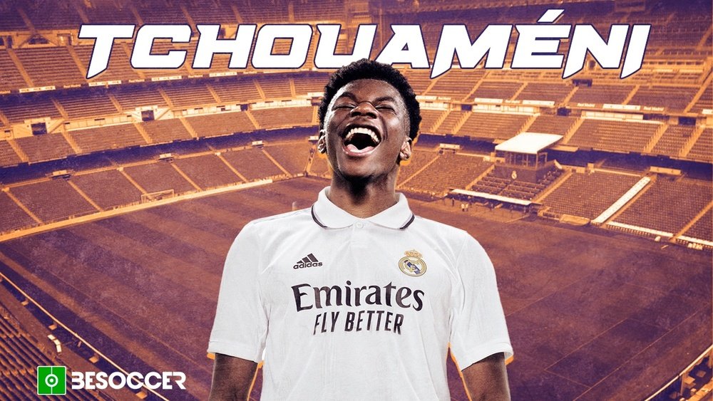 Tchouaméni ya es jugador del Real Madrid. BeSoccer