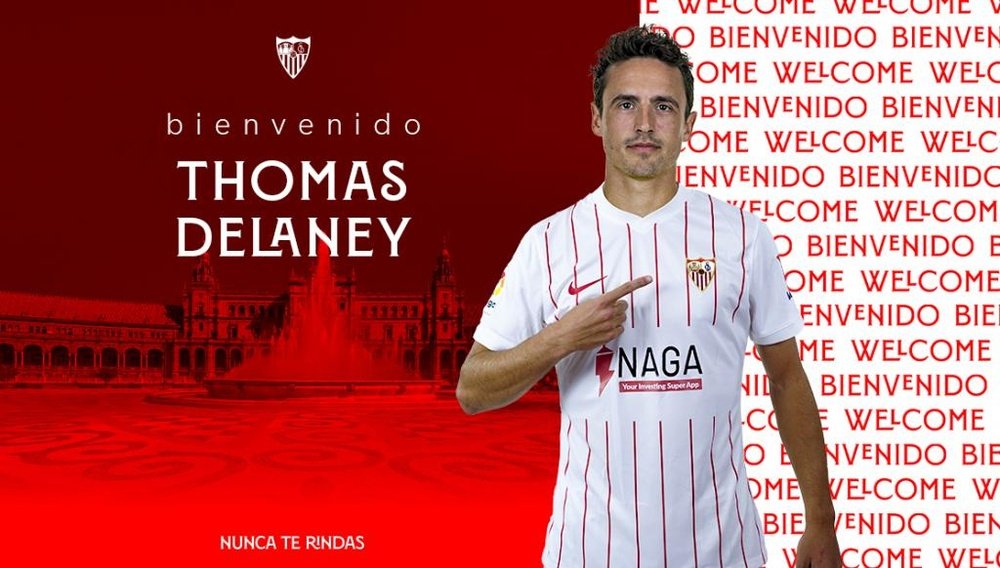OFICIAL: Delaney, nuevo jugador del Sevilla. SevillaFC