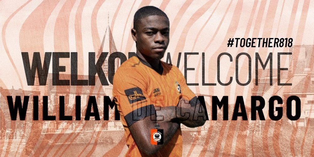 El Lega manda cedido a William de Camargo a la Segunda de Bélgica. KMSKDeinze