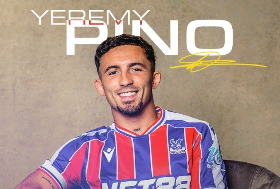 Pino has signed a five-year contract with the Eagles. Crystal Palace