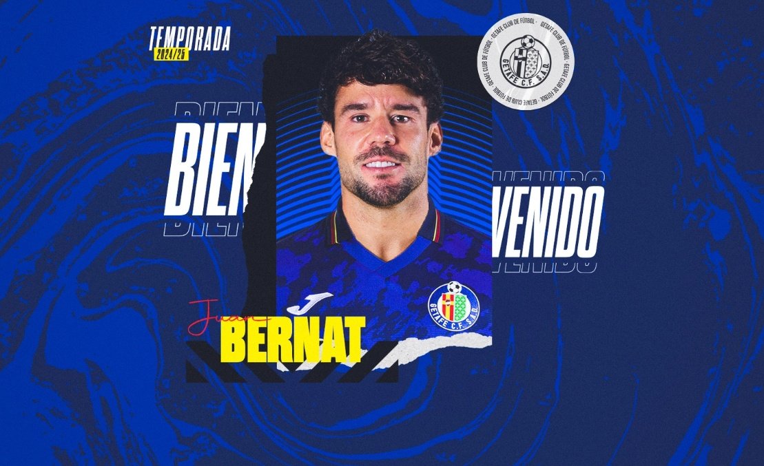 Juan Bernat rescindió su contrato con el Villarreal. GetafeCF