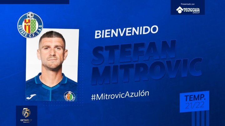 Getafe signe Stefan Mitrovic