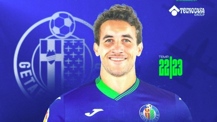 Milla, nuevo futbolista del Getafe hasta 2027. GetafeFC