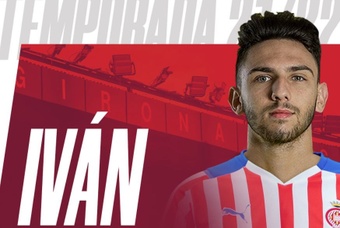 Iván Martín jugará como cedido en el Girona hasta final de temporada. Twitter/GironaFC
