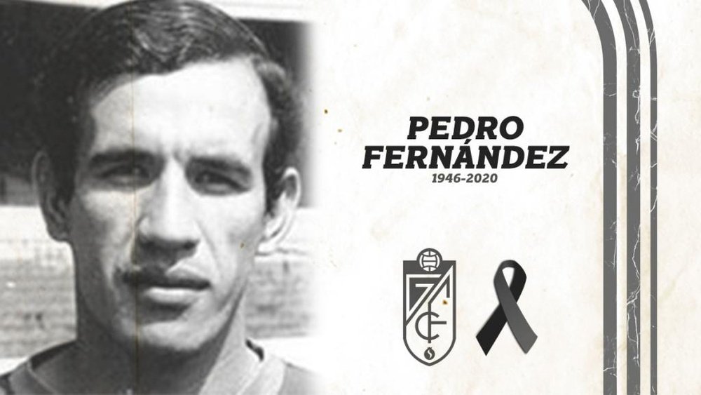 Fallece Pedro Fernández, el jugador con más partidos en Primera del Granada. GranadaCdeF