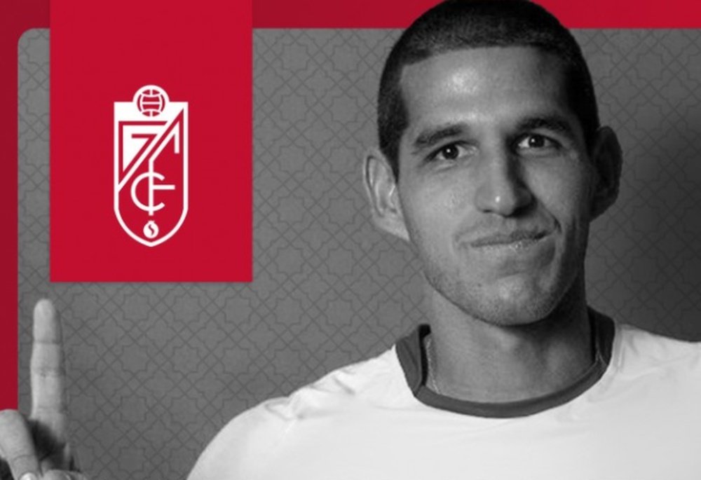 Luis Abram, nuevo jugador del Granada. Twitter/GranadaCdeF