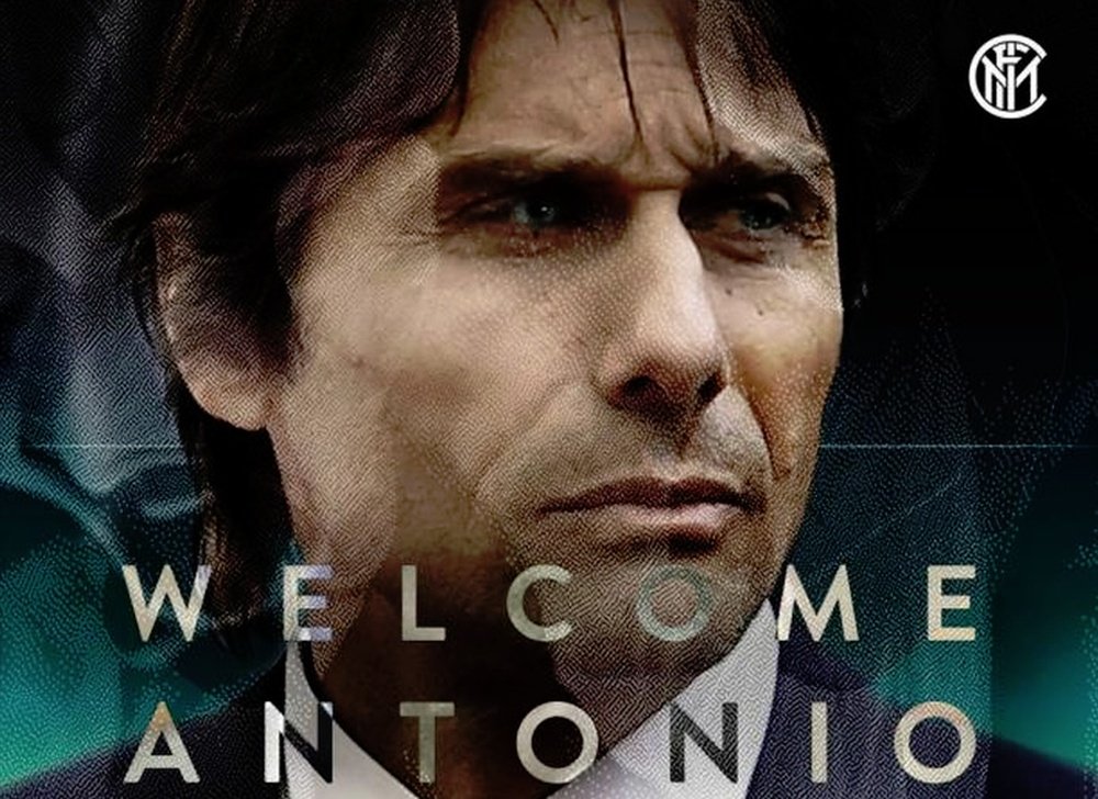 Antonio Conte é o novo treinador do Inter de Milão. Inter