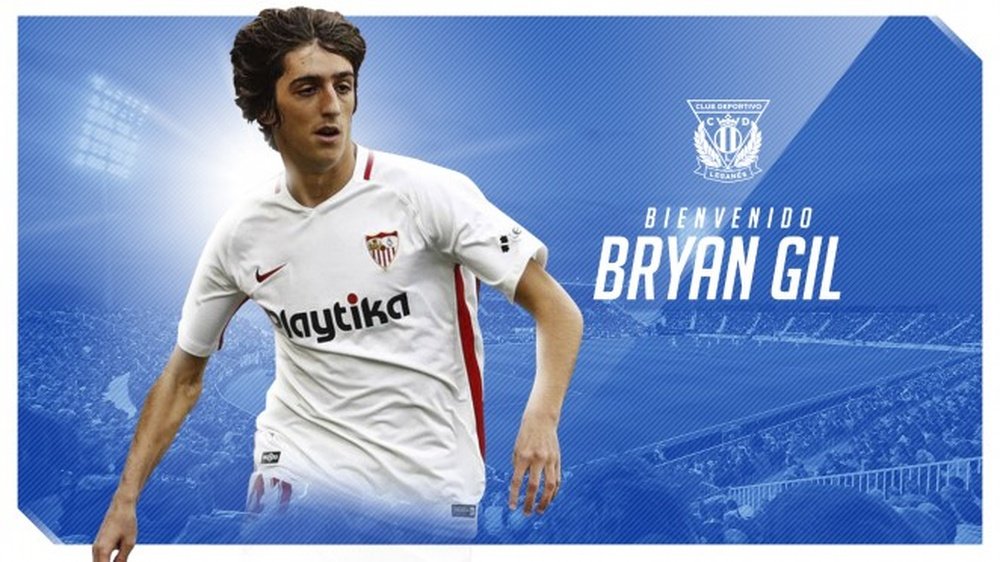 Bryan Gil joins Leganes for the rest of the season. CDLeganes