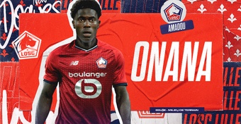 Onana, nuevo jugador del Lille. Twitter/losclive