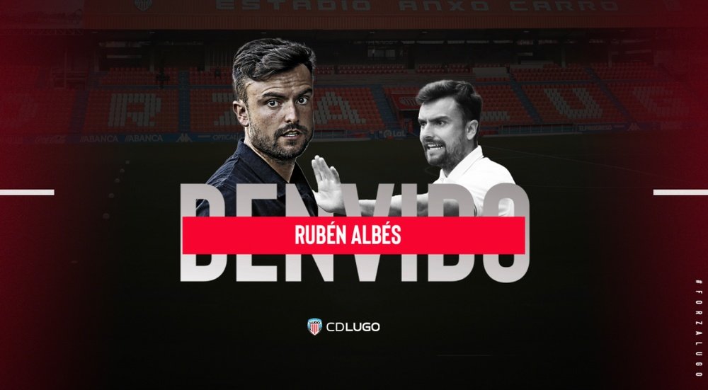 Rubén Albés, nuevo entrenador del Lugo. CDLugo