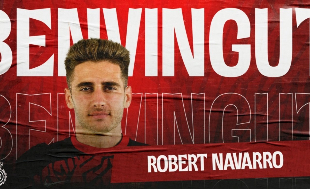 Robert Navarro se va al Mallorca. RCDMallorca