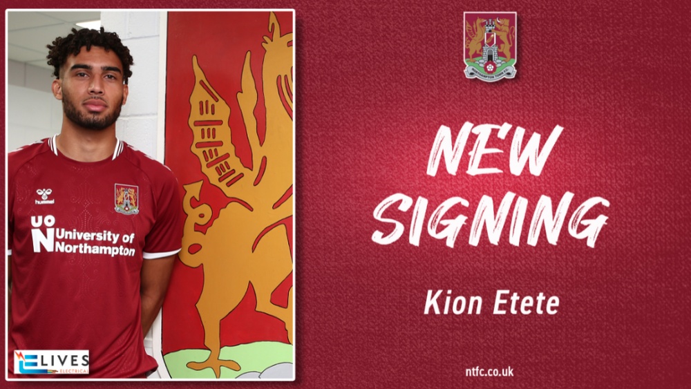 Etete, to Northampton Town. NorthamptonTown