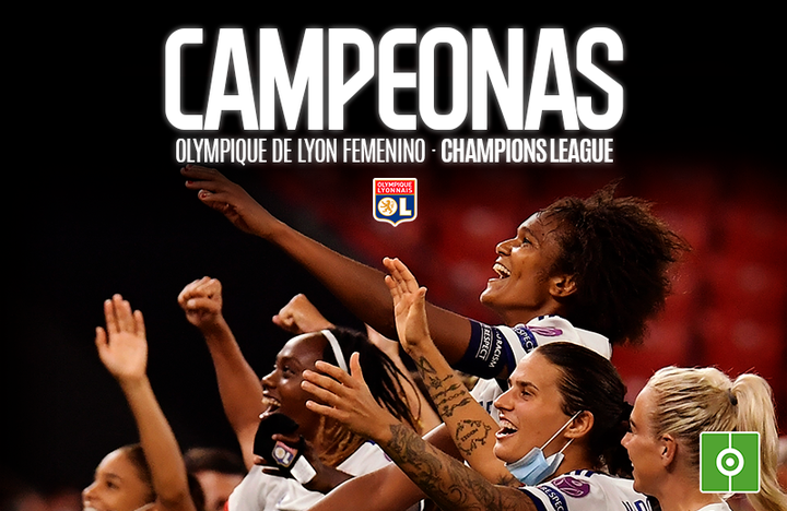 El Lyon, campeón de la Champions Femenina por quinta vez consecutiva
