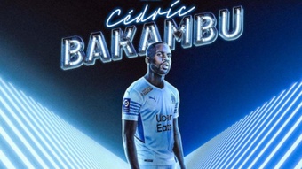 Bakambu é do Olympique de Marsella.OlympiqueDeMarsella