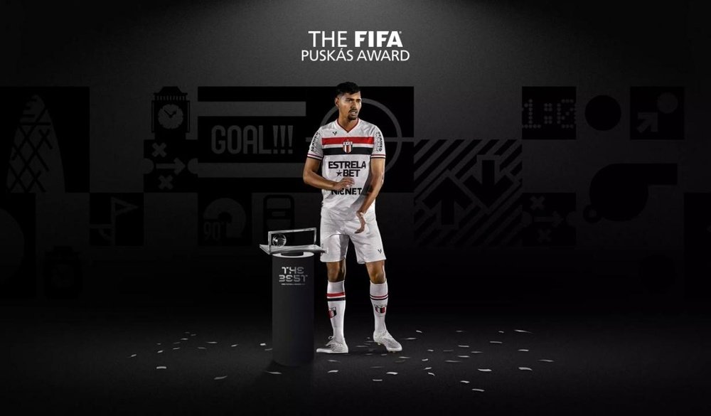 Guilherme Madruga, premio Puskás 2023. FIFA