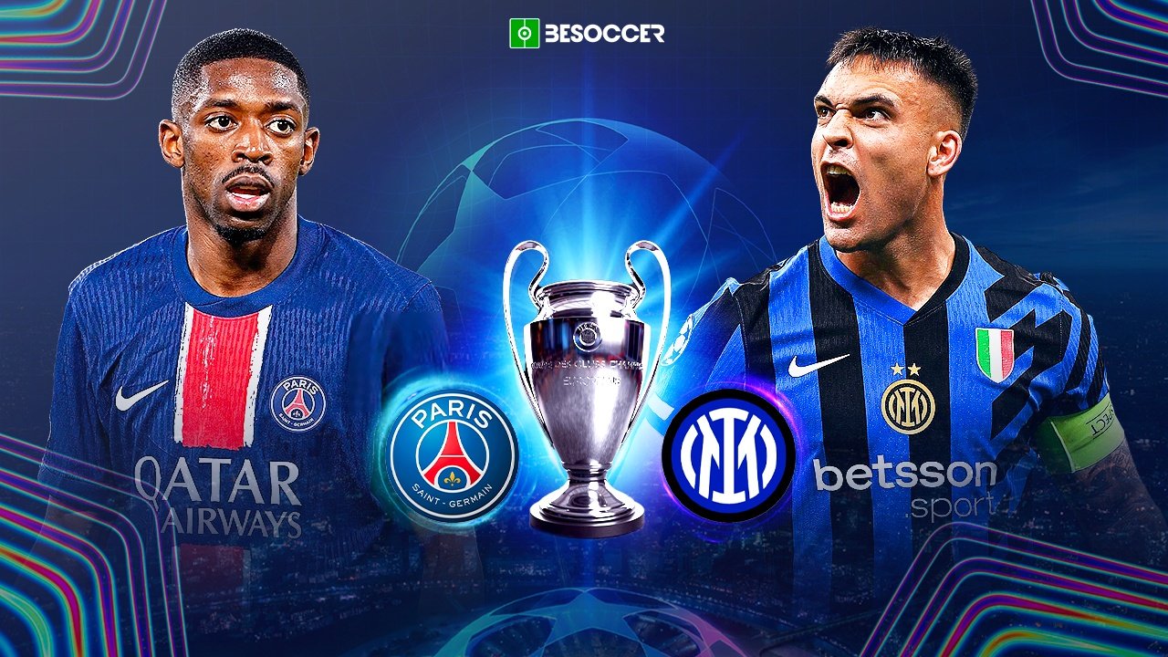 PSG-Inter en finale de Ligue des champions. BeSoccer