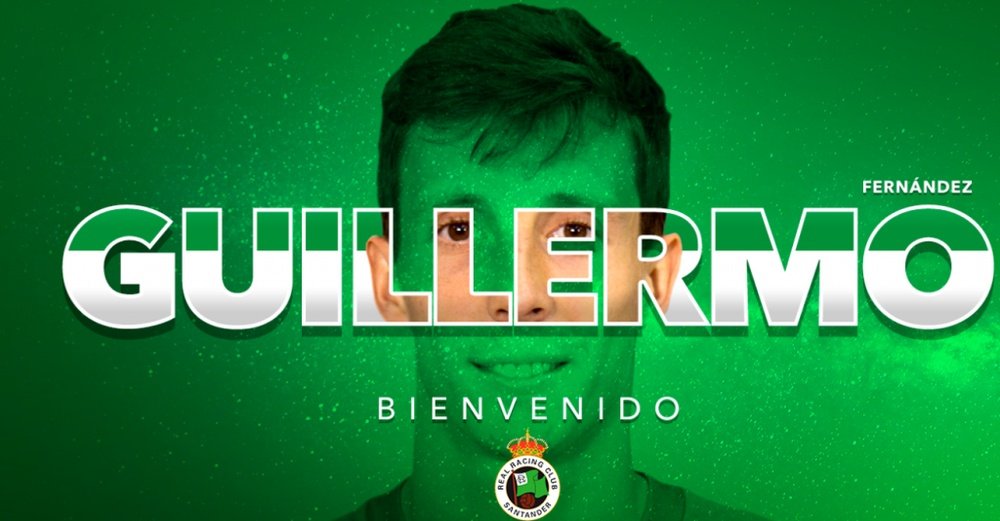 Guillermo ya es del Racing. Twitter/RealRacingClub