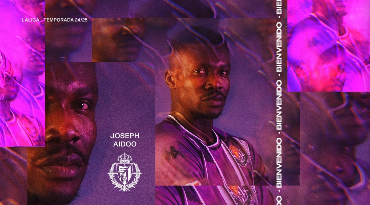 El Real Valladolid anuncia la llegada de Joseph Aidoo