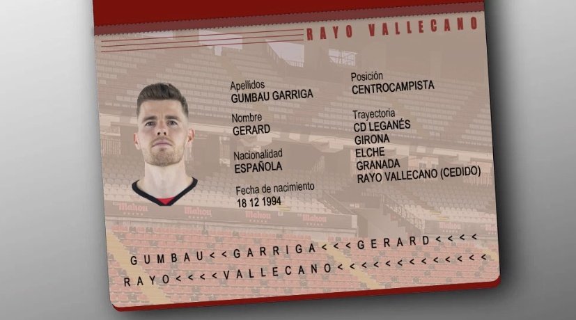Gerard Gumbau, de vuelta al Rayo Vallecano. RayoVallecano